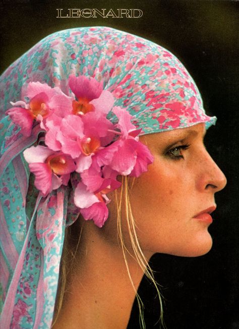 Leonard Paris Leonard Paris, Patti Hansen, Fashion 70s, Evolution Of Fashion, 1970s Fashion, Mode Vintage, Fashion Photoshoot, Vintage Photographs, Photography Inspo