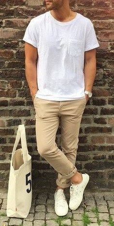 Here are the top 3 l White T Shirt Styling, Basic White Guy Outfits, Tshirts For Men Casual, White Tshirt Outfit For Men, White T Shirt Outfit Men, White Mens Fashion, Mens White T Shirt, Men White T Shirt, White T Shirt Outfit