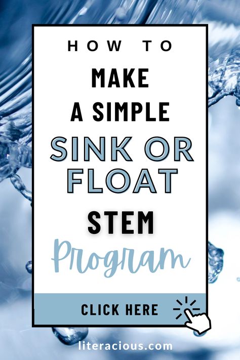 Using every day items, learn about density and buoyancy through this simple science experiment and STEM library program! Water Experiments, Sink Or Float, Stem Programs, Experiments For Kids, Simple Science, Easy Science Experiments, Fun Friday, Library Programs, Easy Science