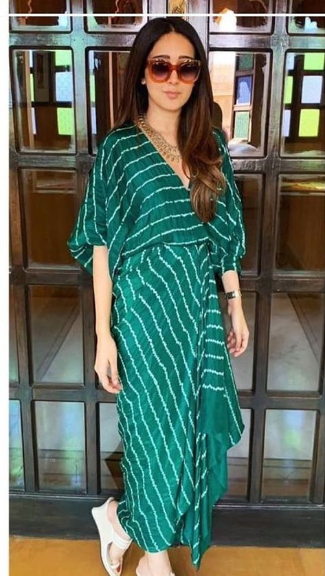 Western Dresses For Girl, Trendy Outfits Indian, Kaftan Designs, Celebrity Stylist, Bridal Trends, Indian Celebrity, Casual Indian Fashion, Indian Saree Blouses Designs, Trendy Dress Outfits