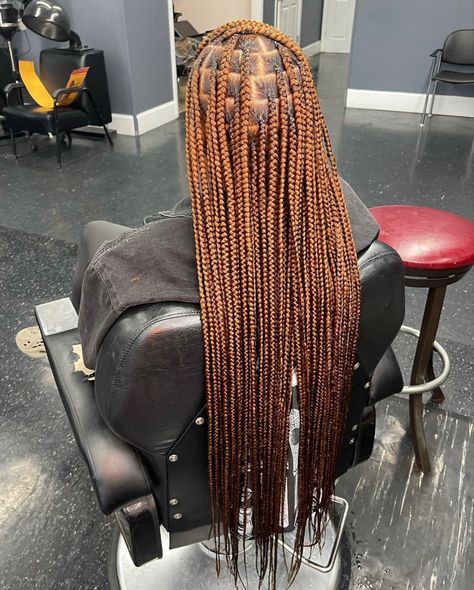 Medium Knotless Braids, Braiding Hair Colors, Medium Knotless, Cornrows Braids For Black Women, Weave Hairstyles Braided, Big Box Braids Hairstyles, Dyed Hair Inspiration, Cute Box Braids Hairstyles, Quick Braided Hairstyles