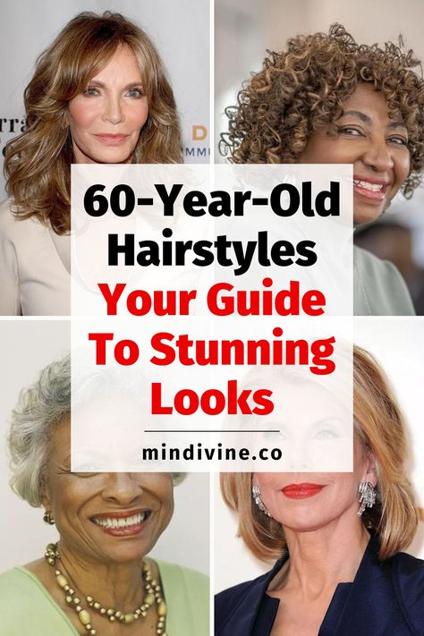 Inspire yourself with these 60-year-old hairstyles. These 25 stunning styles range from short, sassy cuts to medium bobs and long, elegant styles. A perfect way to refresh your look, regardless of your face shape. 50 Year Old Hairstyles, 60 Year Old Hairstyles, Daily Hair Routine, Styles Braids, Old Hairstyles, Kaley Cuoco Short Hair, Hairstyles Trendy, Hair Styles For Women, Growing Out Short Hair Styles