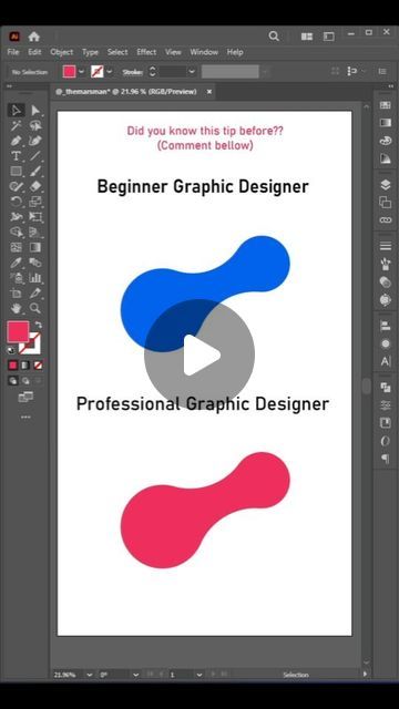 TheMarsMan  |  Graphic Designer on Instagram: "Beginner VS Professional graphic designers 🔥 🤯
.
.
for more..👇
Follow @_themarsman
Follow @_themarsman
Follow @_themarsman
Follow @_themarsman
Follow @_themarsman
.
.
#illustratortutorial #digitalartworks🎨 #illustratortutorial #adobeillustrator #freelanceillustrator #logodesigner #digitalarttutorial #adobeilustrator #learngraphicdesign #logodesign #logotutorial #bikelogo #bikelovers #scootyicon #vespaillustration" Vectornator Tutorial, Illustratrator Tutorial, Typography Hacks Illustrator, Illustrator Pen Tool, Illustrator Pen Tool Exercises, Vespa Illustration, Logo Tutorial, Bike Logo, Learning Graphic Design