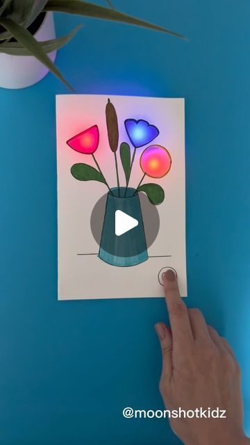 Tracing Paper Crafts, Electronics Project, Electronics Projects For Beginners, Paper Circuits, Electronic Paper, Interactive Card, Paper Plate Crafts For Kids, Card Easy, Stem Learning