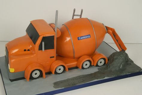 Cement Truck Cake, Truck Cake, Truck Cakes, Cement Truck, Cookie Cake, Cement, Toronto, Created By, Trucks