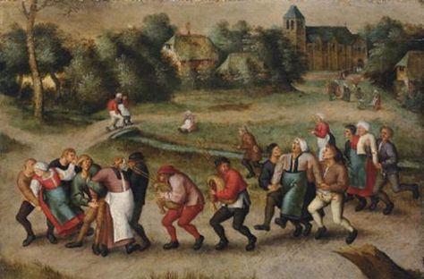 Dancing Plague, Medieval Dance, Dance Fever, St Vitus, Pieter Bruegel, Unexplained Phenomena, Types Of Dancing, Underground Cities, Medieval Life