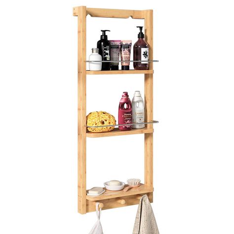 Shower Rack, Bamboo Shelf, Cheap Bathrooms, Shower Organization, Shower Shelves, Rack Shelf, Shower Tray, Bathroom Cabinets, Functional Storage