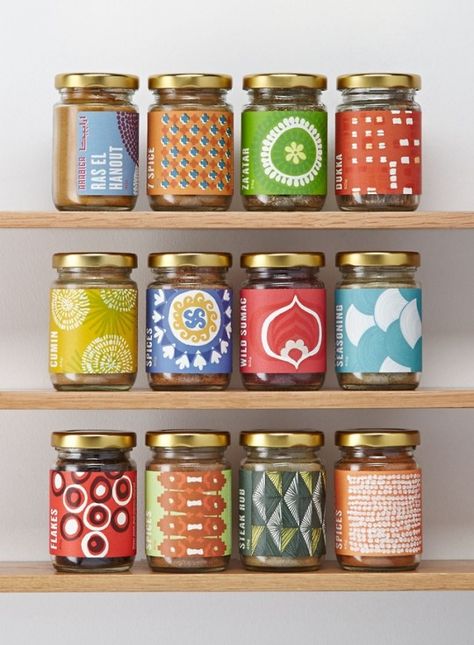 Curated by Dr. Nae Jam Packaging, Spices Packaging, Honey Packaging, Packaging Design Trends, Jar Packaging, Jar Design, Graphic Design Packaging, Tea Packaging, Food Packaging Design