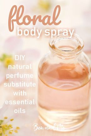 Diy Body Spray, Essential Oil Perfumes Recipes, Homemade Perfume, Floral Essential Oils, Perfume Recipes, Diy Perfume, Essential Oils Gifts, Aromatherapy Gifts, Natural Perfume