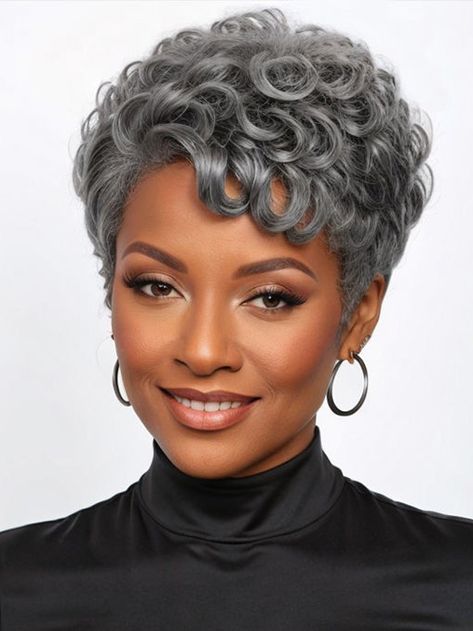 You can choose fashionable and trendy hairstyles, and strive to be attractive women. Buy our African American Human Hair Salt And Pepper Wigs Cropped Curly Boycuts Wigs. Grey Wig Updo, Salt And Pepper Hair Black Women Wig, Salt And Pepper Wigs, Salt And Pepper Braid Wig, 27 Piece Quick Weave Hairstyles, Salt/pepper Bob Wigs, 27 Piece Quick Weave, Grey Curly Hair Wigs & Hair Extensions, Be Attractive