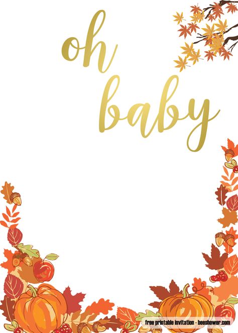 Download FREE Printable Fall Watercolor Baby Shower Invitation Templates Fall Invitations Template, Fall Gender Reveal Invitations, Fall Templates, Pumpkin Theme Gender Reveal Invitations, Little Pumpkin Baby Shower Invitations, Fall Invitations, Fall In Love Baby Shower Invitations, Printable Halloween Invitations, Fall Party Invitations