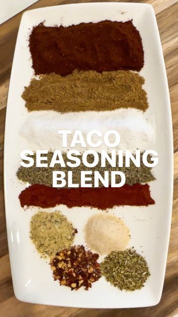 Joy Bauer on Instagram: "✨ TACO SEASONING BLEND 🌮 Store-bought taco seasoning packets are SO convenient, but if you have a few spare minutes you can easily make your own with this DIY recipe! It’ll take your tacos, burritos and other Mexican masterpieces over the top. 💁‍♀️ Just mix these ingredients together⤵️ • 2 Tbsp chili powder • 1 Tbsp ground cumin • 2½ tsp kosher salt • 2 tsp black pepper • 1 tsp paprika • ½ tsp garlic powder • ½ tsp onion powder • ½ tsp red pepper flakes • ½ tsp dried Easy Taco Seasoning Recipe, Taco Seasoning Easy, Taco Seasoning Mix Recipe, Spicy Taco Seasoning, Mild Taco Seasoning, Make Taco Seasoning, Homemade Taco Seasoning Mix, Homemade Taco Seasoning Recipe, Taco Seasoning Recipe