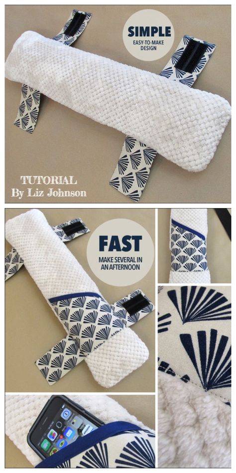 Diy Seatbelt Pillow, Seatbelt Pillow Diy Pattern, Piercing Pillow Diy, Sew Car Accessories, Car Accessories Sewing Patterns, Diy Car Pillow, Seat Belt Pillow Pattern Free, Seatbelt Pillow Diy, Travel Pillow Diy