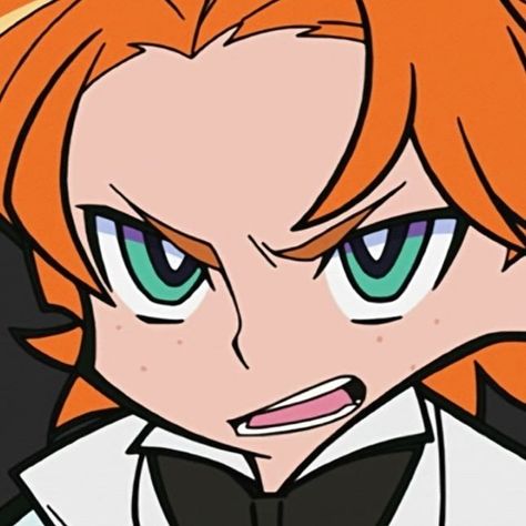 Briefers Rock, Wavy Ginger Hair, Ginger Hair Green Eyes, Green Eyes Freckles, Panty Stocking, Panty And Stocking, Ghost Hunter, Hair Green Eyes, Ginger Hair