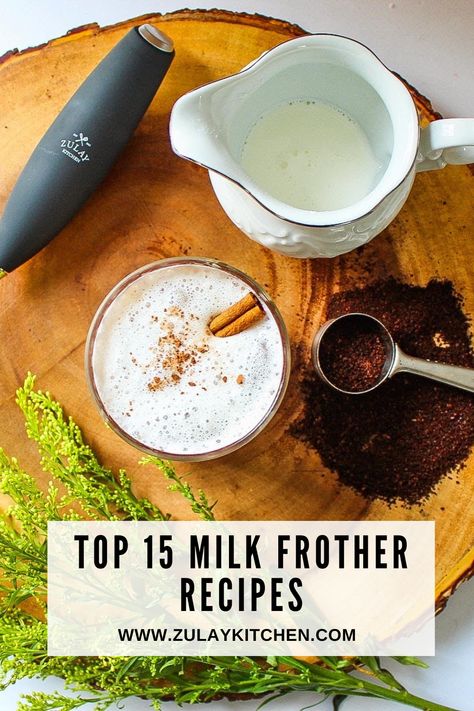 Handheld Frother Recipes, Hand Frother Recipes, Breville Milk Frother Recipes, Coffee Recipes Using Milk Frother, Electric Milk Frother Recipes, Milk Frother Uses, Milk Frother Recipes Coffee, Frother Coffee Recipes, Frothy Drinks