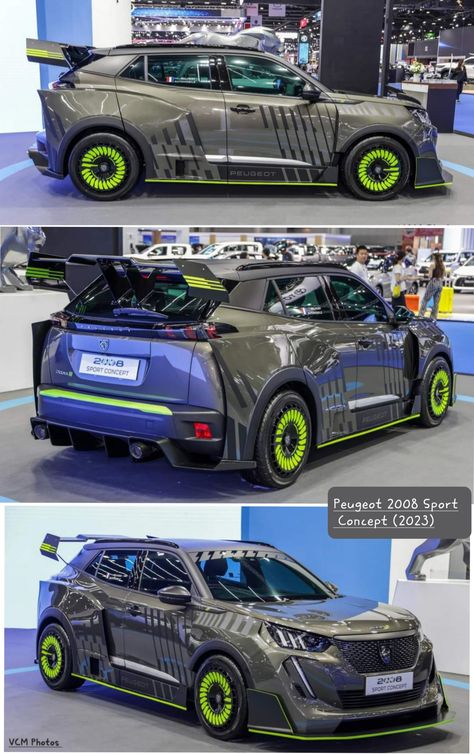 #Peugeot 2008 Sport Concept Car Camper, Peugeot 2008, Peugeot 3008, Unique Cars, Modified Cars, Body Kit, Cars And Motorcycles, Peugeot, Mustang