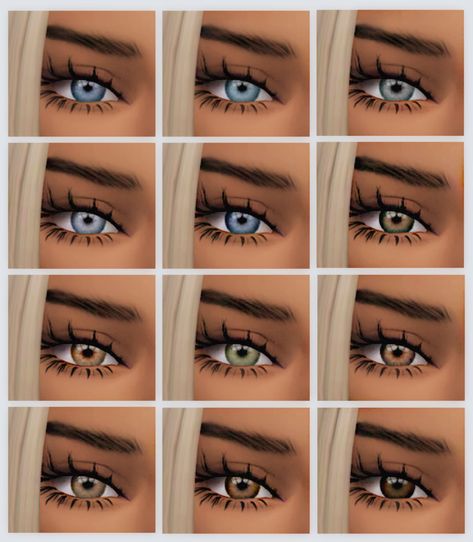 ever eyes (defaults & non-defaults) | thatsims4hore Sims 4 Cc Eye Color Default Replacement, Sims 4 Eye Default Replacement, Sims 4 Default Eyes Replacement, Sims 4 Default Eyes, Cc Face, Sims Face, Sims 4 Cc Eyes, Skin Details, Sims 4 Cas