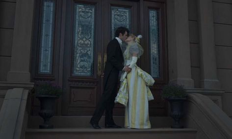 Scene Breakdown: Larry and Marian's First Kiss in 'The Gilded Age' - Marvelous Geeks Media Gilded Age Aesthetic, Princess Line Dress, Julian Fellowes, The Gilded Age, Famous Dress, Lily Plants, Ensemble Cast, Turning Point, Gilded Age