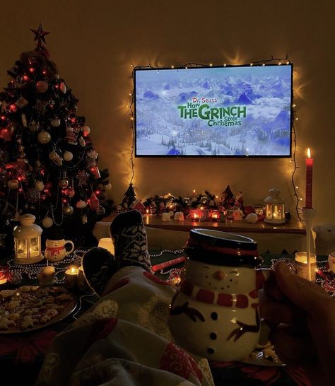 Christmas Aesthetic Grinch, The Grinch Movie Night, Christmas Movie Night Aesthetic, Christmas Movie Aesthetic, Grinch Aesthetic, Grinch Movie Night, Movie Night Christmas, Bestie Sleepover, Newyear Aesthetic