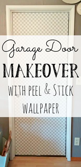 How to update a hollow-core door with peel & stick wallpaper Cover Door With Wallpaper, Peel And Stick Wallpaper Door, Wallpaper A Door, Wallpapered Doors Ideas, Wallpaper Doors Ideas, Peel And Stick Wallpaper On Door, Upgrade Hollow Core Doors, Contact Paper Door Makeover, Peel And Stick Wallpaper Closet Doors