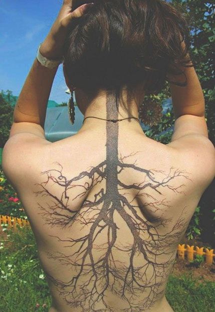 Tattoo Tree Roots, Lower Back Tat, Root Tattoo, Lower Back Tattoos For Women, Medusa Tattoo Ideas, Tree Roots Tattoo, Roots Tattoo, Tattoo Tree, Hiking Tattoo