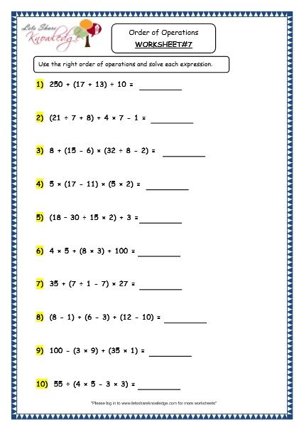 Order Of Operations Worksheet, Pemdas Worksheets, Handwriting Worksheet, Worksheet Preschool, Preschool Resources, Cognitive Behavior, Free Math Worksheets, Order Of Operations, Handwriting Worksheets