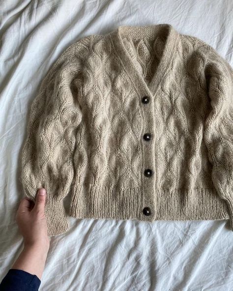 KNITTING FOR OLIVE on Instagram: "Olive Cardigan - V neck. Pattern in the making. Again, thank you all who have offered to test knit sizes from XL-4XL. We are busy going through all your messages, it will take us some time to get back to you 🤍 #olivecardiganvneck #olivecardigan #knittinginspiration #knitspiration #knittersofinstagram #knitstagram #strikkeinspo #egostrik #egostrikk #knittingpattern #laceknit #egoknit #getyourkniton #contemporaryknitwear #knitweardesigner #strikkerepåinstagram # Knitting For Olive, V Neck Pattern, Contemporary Knitwear, Olive Cardigan, Hope Is The Thing With Feathers, Some Times, V Neck Cardigan, Knitwear Design, Knitting Inspiration