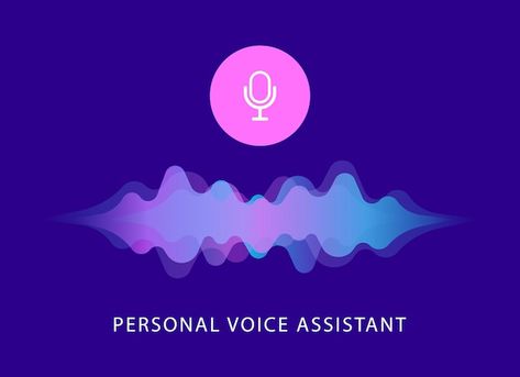 Personal voice assistant. voice recognit... | Premium Vector #Freepik #vector #voice-recognition #voice #voice-search #voice-assistant One Pager Design, Emotion Recognition, Voice Recognition, Voice Recorder, Smart Technology, Personal Assistant, Voice Assistant, Smart Technologies, Brand Experience