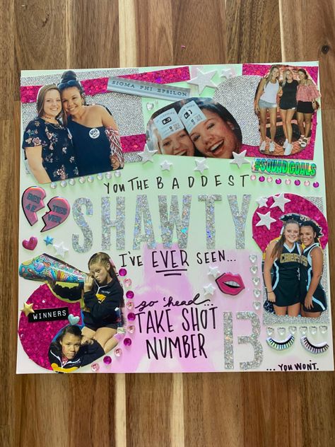 21st Birthday Shot book page! Shotbook 21st Birthday, 21st Bday Scrapbook Page, Shoot Book Page Ideas, 21st Birthday Book Ideas, Shot Pages 21st Birthday Template, 21 Scrapbook Shot Book, 21 Birthday Scrapbook Ideas, Bday Poster Ideas, Shot Pages 21st Birthday