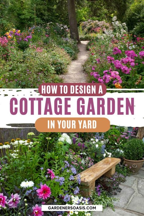 These modern cottage garden design ideas will help you create a beautiful, informal garden in your yard, even if it is a small space. Small Cottage Garden Design, Modern Cottage Garden, Cottage Garden Design Ideas, Small Cottage Garden, Small Front Yard Landscaping Ideas, Cottage Garden Plan, Small Front Yard Landscaping, Small Front Yard, Back Garden Design