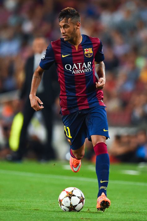 #LL @LUFELIVE #thepursuitofprogression #soccer #football Neymar of FC Barcelona Neymar In Barcelona, Neymar 2014, Neymar Jr Barcelona, Neymar Jr 2014, Apoel Fc, Neymar Photos, Fc Barcelona Neymar, Barcelona 2014, Neymar Barcelona