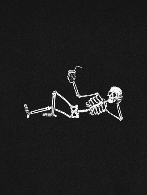 Halloween Cover Photos, Skeletons Wallpaper Aesthetic, Skeleton Pics, Skeleton Theme, 2560x1440 Wallpaper, Skeleton Drawings, Skeleton Illustration, Cute Skeleton, Black Phone Wallpaper