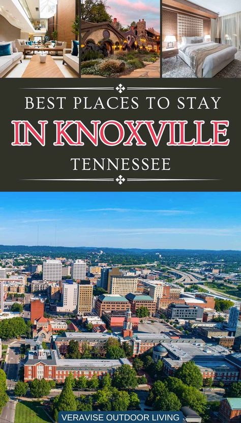 Best Places To Stay In Knoxville, TN Ancient Lore Village, Neyland Stadium, Rustic Log Cabin, Charming Cottage, Tennessee Vacation, Bedroom Cabin, Knoxville Tennessee, Modern Hotel, Smoky Mountain National Park