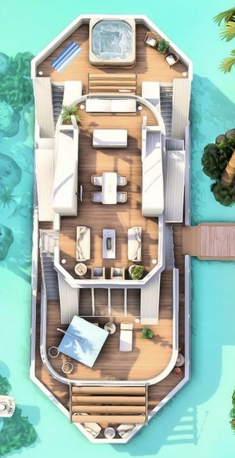 Sims 4 Lake House, 17 Culpepper House, Sims 4 Building Ideas, Sims Challenge, Sims Freeplay Houses, Sims 4 Cas Mods, Sims 4 House Building, Sims 4 House Plans, Sims 4 House Design