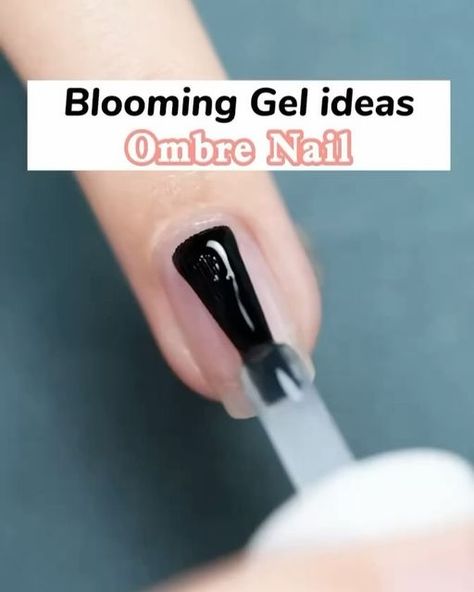 Nail art 💅 Manicure on Instagram: "Nail art ideas with 𝑩𝒍𝒐𝒐𝒎𝒊𝒏𝒈 𝒈𝒆𝒍 💕🛍️🛒 LINK in bio to SHOP ➡️ @nails_by_steps" Blooming Gel Ombre Nails, Blooming Gel Nail Art Ideas, How To Use Blooming Gel, Blooming Gel Nail Art Tutorial, Blooming Nail Art, Blooming Gel Nails, Blooming Gel Nail Art, Ombre French Nails, Ombre Gel Nails