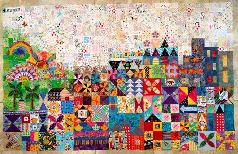 Quilt Calculator, Small World Quilt, Quilted Landscapes, Quilt Basket, Fun Words, It’s A Small World, Disney Quilt, Jen Kingwell, Modern Quilt Blocks