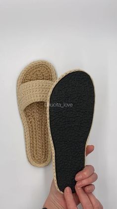 Rajutan Sandal, Diy Crochet Shoes, Sandal Rajut, Diy Crochet Slippers, Awesome Crochet, Crochet Slipper, Crochet Slippers Free Pattern, Diy Slippers, Crochet Shoes Pattern