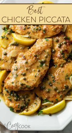 Best Chicken Piccata, Piccata Recipe, Chicken Piccata Recipe, Chicken Entrees, Chicken Piccata, Best Chicken, Chicken Dishes Recipes, Poultry Recipes, Chicken Dinner Recipes