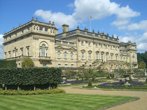 Harewood House Harewood House, Robert Adam, English Manor Houses, Castle Mansion, English Country House, Stately Home, Great House, West Yorkshire, Country Estate