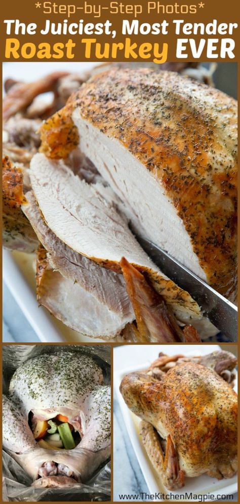 Cook Turkey In Oven, Turkey In Oven, Turkey Christmas, Moist Turkey, Roast Turkey Recipes, Oven Roasted Turkey, The Way I Am, Thanksgiving Cooking, Roast Turkey