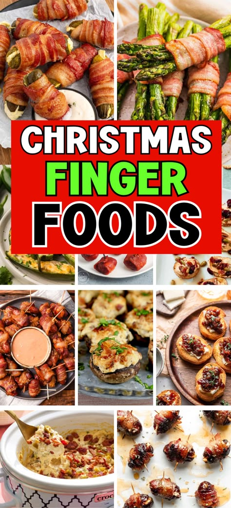 These are truly the best easy and quick Christmas party finger foods sure to impress the crowd! Cheap, easy holiday appetizers, Christmas snacks appetizers, fun Christmas finger foods, Christmas holiday party food, Christmas party dishes potluck Quick Easy Christmas Finger Foods, Good Finger Foods For Christmas, Easy Holiday Snacks Christmas Appetizers, Christmas Dinner Finger Food Ideas, Christmas Snacks For Work Party, Christmas Party Food Easy Snacks, Good Christmas Appetizers, Christmas Lunch Finger Food Ideas, Christmas Snacks Appetizers