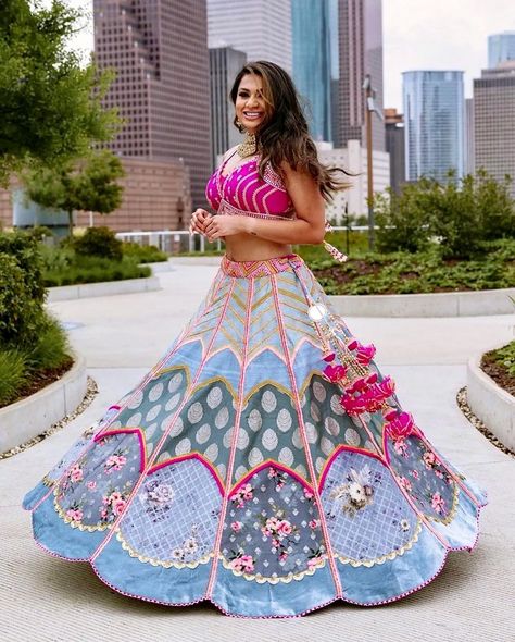 Ghagra Designs Latest, Lehenga Look, Choli Design, Haldi Outfits, Function Dresses, Latest Bridal Lehenga, Trendy Outfits Indian, Mehendi Outfits, Wedding Lehenga Designs