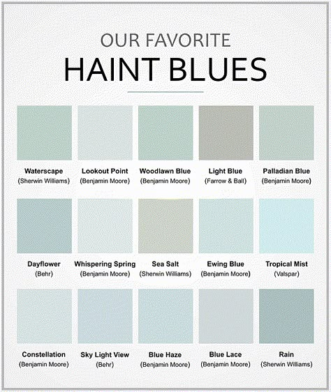 Porch Ceiling Blue, Haint Blue Paint Colors, Blue Ceiling Paint, Ceiling Colors, Haint Blue Porch Ceiling, Blue Porch Ceiling, Blue Porch, Florida Decorating, Blue Ceiling