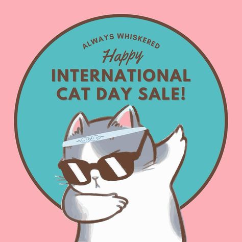 Happy International Cat Day, cat lovers!!🐈🐈‍⬛🐱 “What greater gift than the love of a cat. 😻 . 🛍️ Shop #allthingcats on our website and get 15% OFF SITEWIDE with code CATDAY ❗️❗️ 🔗 in bio @always__whiskered Happy International Cat Day, International Cat Day, Happy Cat, Children's Books, Cat Day, Feline, Storytelling, Childrens Books, Cat Lovers