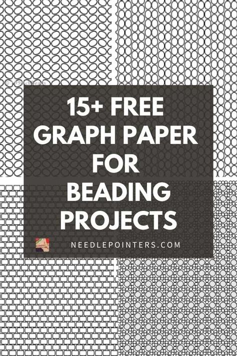 FREE Printable graph paper is useful for creating bead project patterns. Paper for cylinder beads, herringbone stitch, loom, seed bead, right angle weave. Free Printable Graph Paper, Seed Bead Patterns Free, Printable Graph Paper, Seed Bead Bracelet Patterns, Graph Paper Designs, Native Beading Patterns, Bead Loom Designs, Beaded Beads, Beading Patterns Free