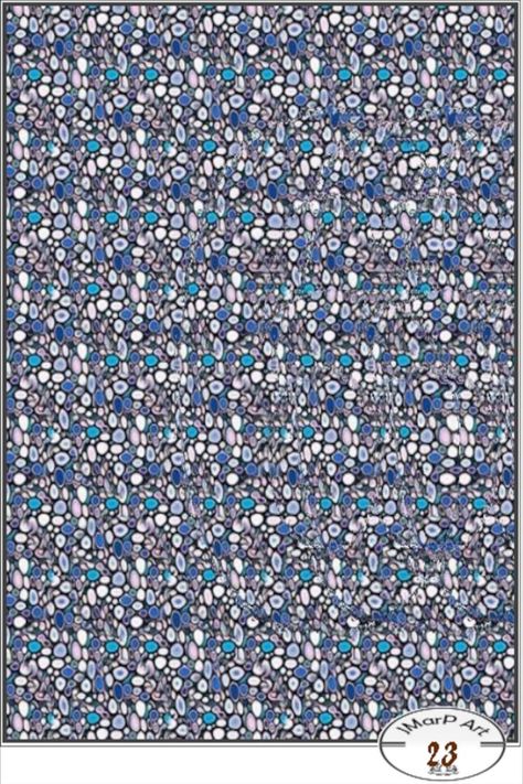 This eye puzzle art is a page from the book STEREOGRAMS FOR KIDS AND BEGINNERS 2. Enjoy the depth of this illusion art. 3d Hidden Pictures, 3d Stereograms, Optical Illusion Art, Magic Eye Pictures, Illusion Pictures, Eye Tricks, Eye Images, 3d Pictures, Types Of Eyes