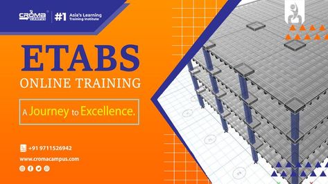 Croma Campus delivers an in-depth best of ETABS Training in Delhi. Croma Campus is one of the best institutes to learn ETABS Training Institute in Noida. If you really want to learn ETABS with experts you must visit Croma Campus. Etabs Software, Hcl Technologies, Finite Element Analysis, Structural Analysis, Printable Certificates, Online Classroom, Job Portal, Engineering Student, Corporate Training