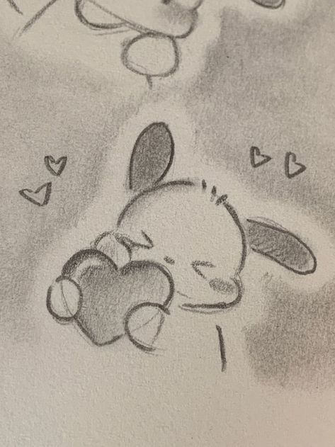 Cute Tiny Drawings Doodles, Cute Doodle Art Love, Cute Love Drawings, Pretty Sketches, Doodle Love, Cute Drawings Of Love, Ear Tattoo Ideas, Holding A Heart, Cute Easy Doodles