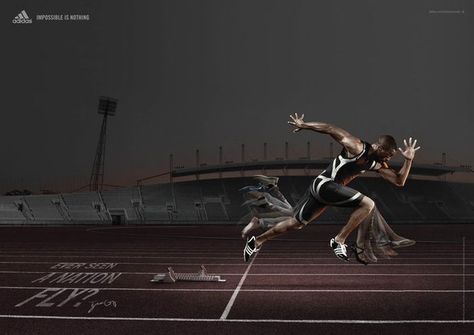 Multiple exposure Sports Ads, Running Girls, Adidas Print, Logo Fitness, Adidas Ad, Nike Ad, Sports Advertising, Running Nike, Fitness Video