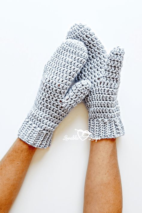 Crochet Pattern Gloves, Mittens Pattern Crochet, Popular Crochet Patterns, Mittens Free Pattern, Crochet Gloves Free Pattern, Chunky Yarn Crochet Pattern, Gloves Crochet Pattern, Mittens Crochet, Crochet Hand Warmers